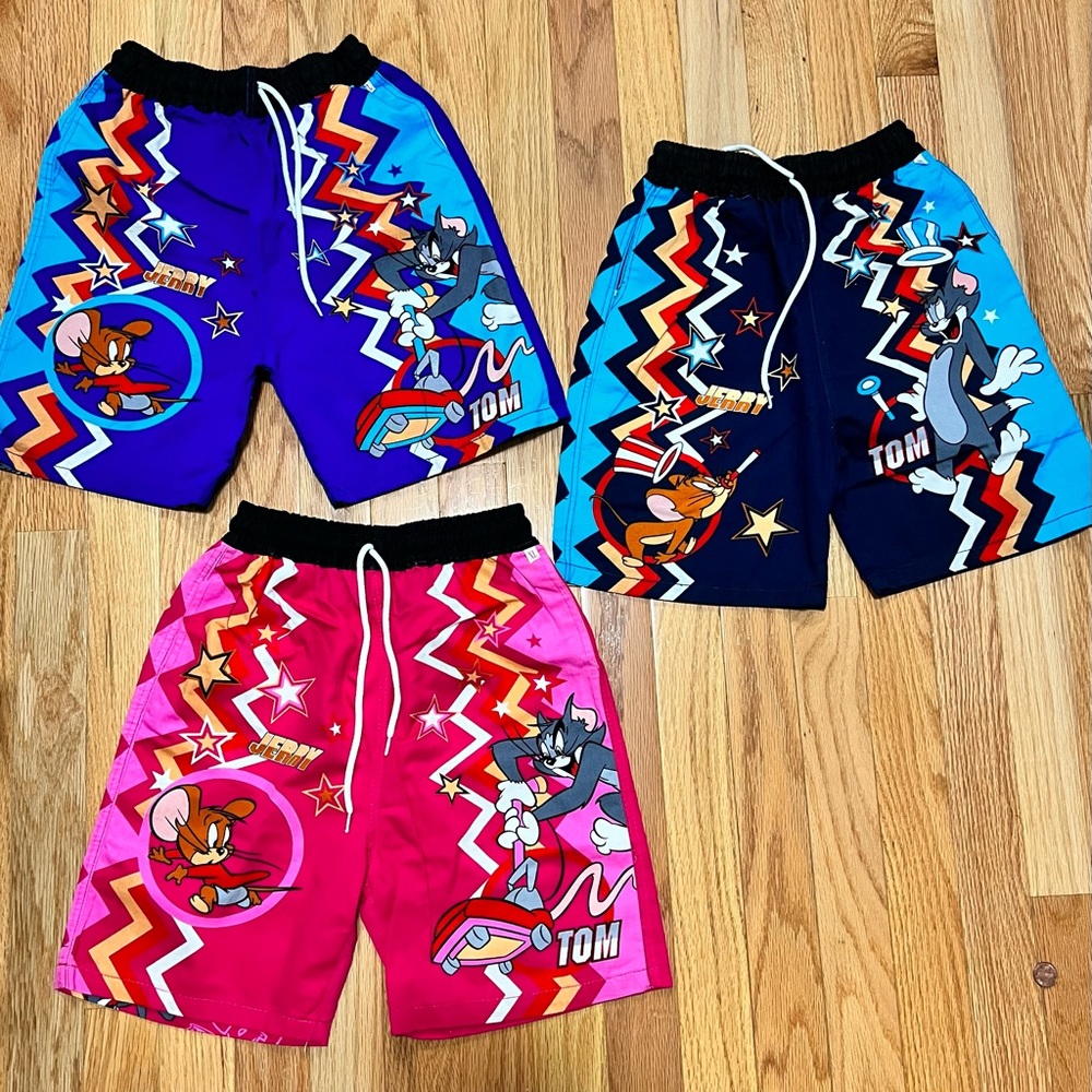 Tom And Jerry Summer Shorts For Kids (Unisex)